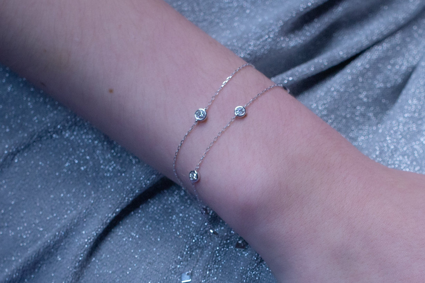 Mara Diamond Bezel Bracelet