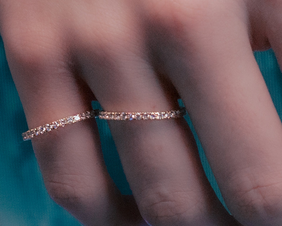 Bina Diamond Eternity Ring