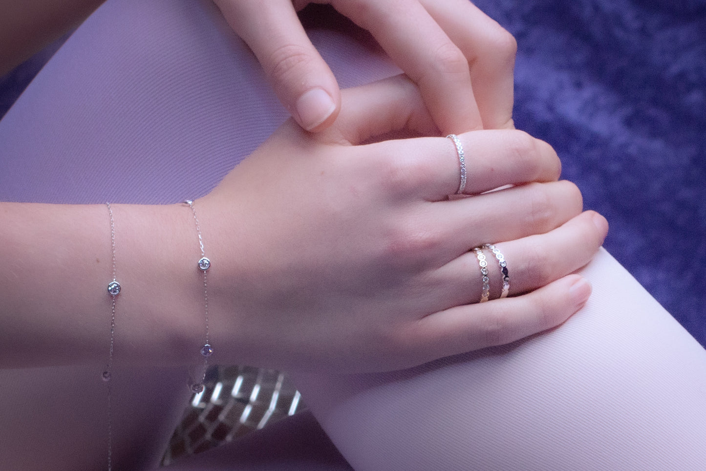 Bina Diamond Eternity Ring