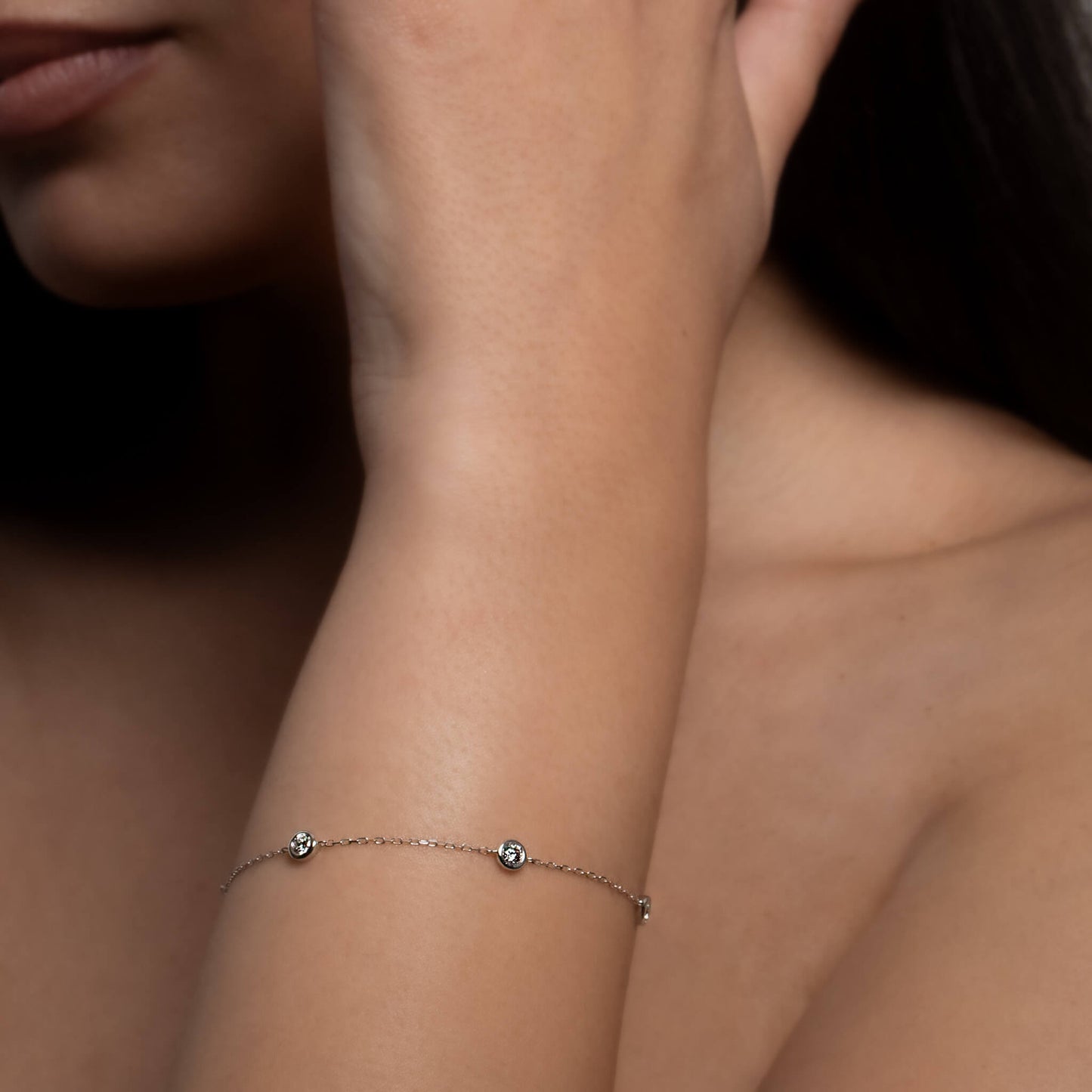 Gaeta 5 Diamond Bezel Bracelet