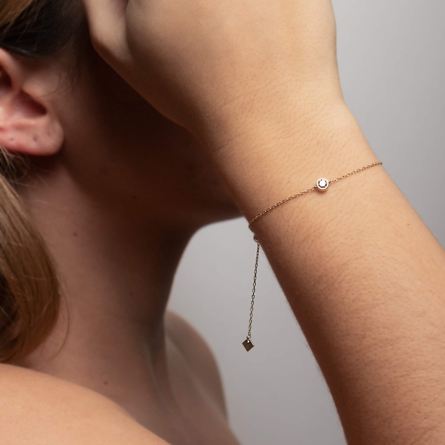 Mara Diamond Bezel Bracelet